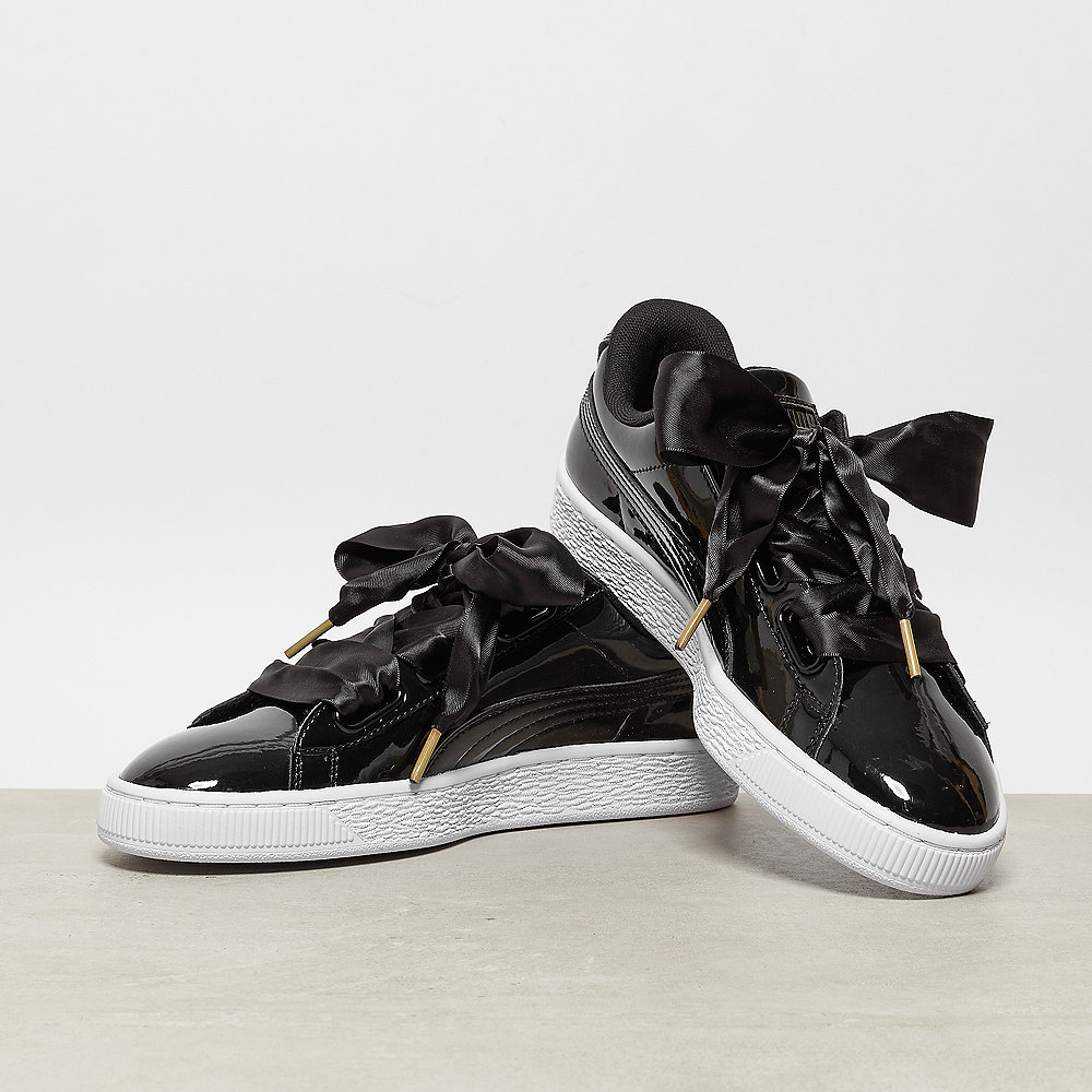 puma basket heart weiß lack puma basket heart weiß lack